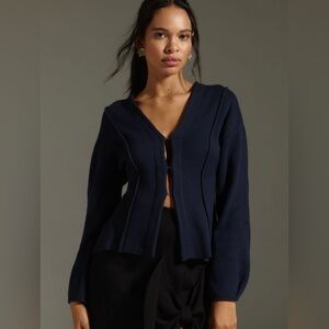 NWOT Maeve by Anthropologie Navy Sweater